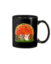Halloween dabbing dachshund Mug tile