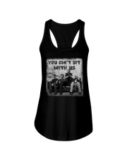 You Can't Sit With Us Ladies Flowy Tank tile