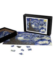 Pitbull Van Gogh 250 Piece Puzzle (horizontal) aos-jigsaw-puzzle-250-pieces-horizontal-front-07