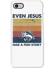 Summer Vintage Even Jesus Had A Fish Story Phone Case tile