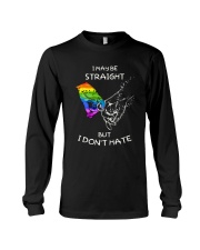 I May Be Straight But I Don't Hate Long Sleeve Tee tile