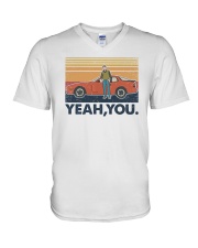 Yeah you V-Neck T-Shirt tile