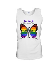 God Accept You Unisex Tank tile
