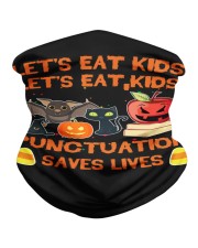 Punctuation save life Neck Gaiter tile