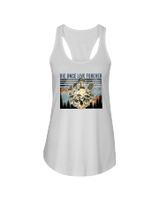 Mushroom Die once Live forever Ladies Flowy Tank tile