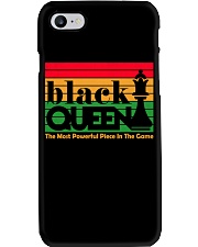 Black queen The most powerfull piece in the game Phone Case tile
