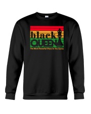 Black queen The most powerfull piece in the game Crewneck Sweatshirt tile