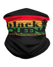 Black queen The most powerfull piece in the game Neck Gaiter tile