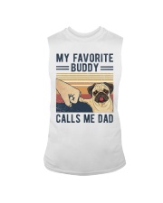 My Favorite Buddy Calls Me Dad Sleeveless Tee tile