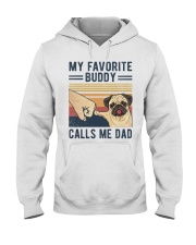 My Favorite Buddy Calls Me Dad Hooded Sweatshirt tile