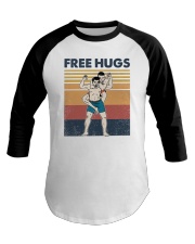 Jiu Jitsu Hugs Summer Vintage Baseball Tee tile