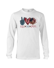 Peace Love America Long Sleeve Tee tile