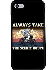 Always take the scenic route Phone Case tile