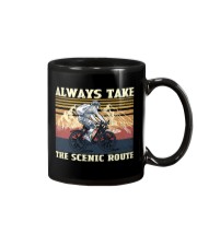 Always take the scenic route Mug tile