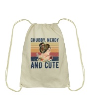 Chubby Nerdy and Cute Drawstring Bag tile