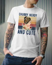 Chubby Nerdy and Cute Classic T-Shirt lifestyle-mens-crewneck-front-6