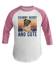 Chubby Nerdy and Cute Baseball Tee tile