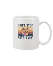 USA Golden Retriever Don't stop Retrieving Mug tile