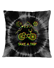1943 Hofmann Bicycle Day Take A Trip Square Pillowcase front
