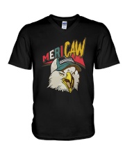 Mericaw Owl V-Neck T-Shirt tile