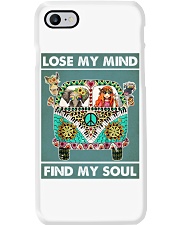 Hippie lose my mind find my soul Phone Case tile