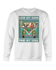 Hippie lose my mind find my soul Crewneck Sweatshirt tile