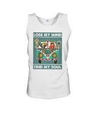 Hippie lose my mind find my soul Unisex Tank tile