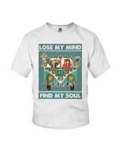 Hippie lose my mind find my soul Youth T-Shirt tile