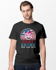 Vintage Babygirl shark doo Classic T-Shirt lifestyle-mens-crewneck-front-15
