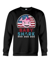 Vintage Babygirl shark doo Crewneck Sweatshirt tile