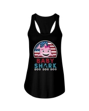 Vintage Babygirl shark doo Ladies Flowy Tank tile