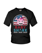 Vintage Babygirl shark doo Youth T-Shirt tile
