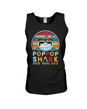 Vintage Poppop1 shark doo Unisex Tank tile