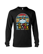 Vintage Poppop1 shark doo Long Sleeve Tee tile