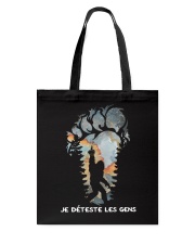 Bigfoot I Hate People Tote Bag tile