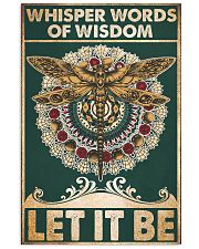 Whisper words of wisdom Let it be 24x36 Poster front