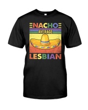 LGBTQ Pride Nacho Average Lesbian Premium Fit Mens Tee tile