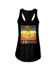 LGBTQ Pride Nacho Average Lesbian Ladies Flowy Tank tile