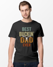 Hunting Best Buckin dad ever Classic T-Shirt lifestyle-mens-crewneck-front-15