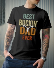 Hunting Best Buckin dad ever Classic T-Shirt lifestyle-mens-crewneck-front-6