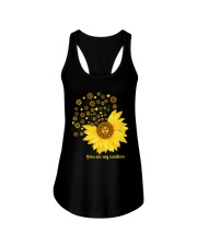 You are my orange sunshine Ladies Flowy Tank tile