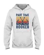 Fishing Part time Hooker Hooded Sweatshirt tile