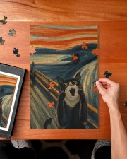 Scream cat 250 Piece Puzzle (vertical) aos-jigsaw-puzzle-250-pieces-vertical-lifestyle-front-02