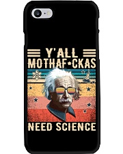 Y'all Mothafckas Need Science Albert Einstein Phone Case tile