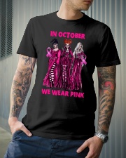Hocus Pocus In October We Wear Pink Classic T-Shirt lifestyle-mens-crewneck-front-6