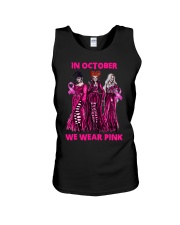 Hocus Pocus In October We Wear Pink Unisex Tank tile