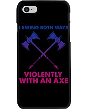 LGBT i swing both ways Phone Case tile