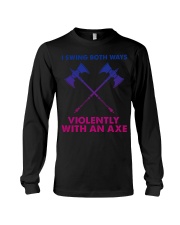 LGBT i swing both ways Long Sleeve Tee tile