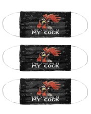 Stop staring at my cock Cloth Face Mask - 3 Pack front