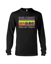 LGBTQ Pride Being Straight Was My Phase Long Sleeve Tee tile
